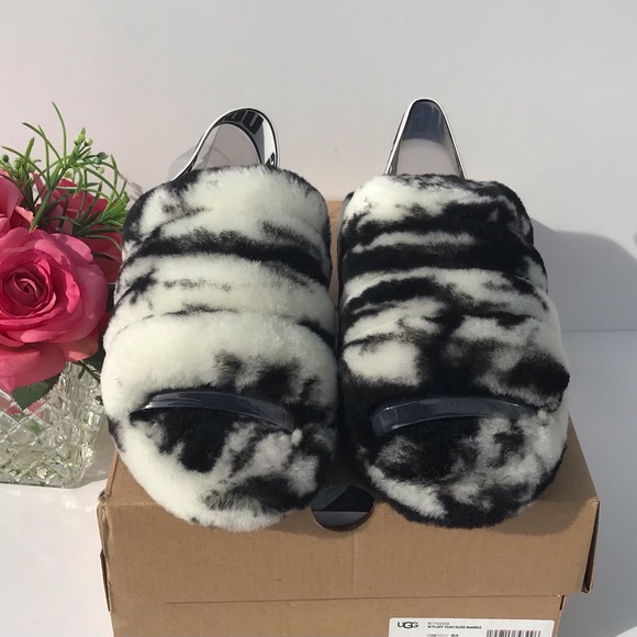 UGG Fluff Yeah Slide Marble - Picture 2 of 8